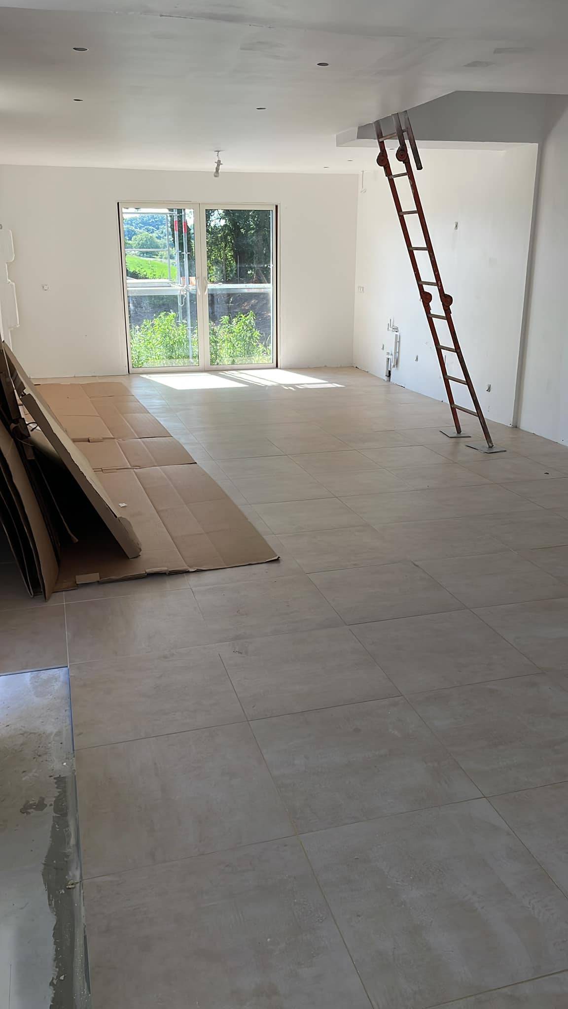 Pose d'un carrelage à VIRVILLE