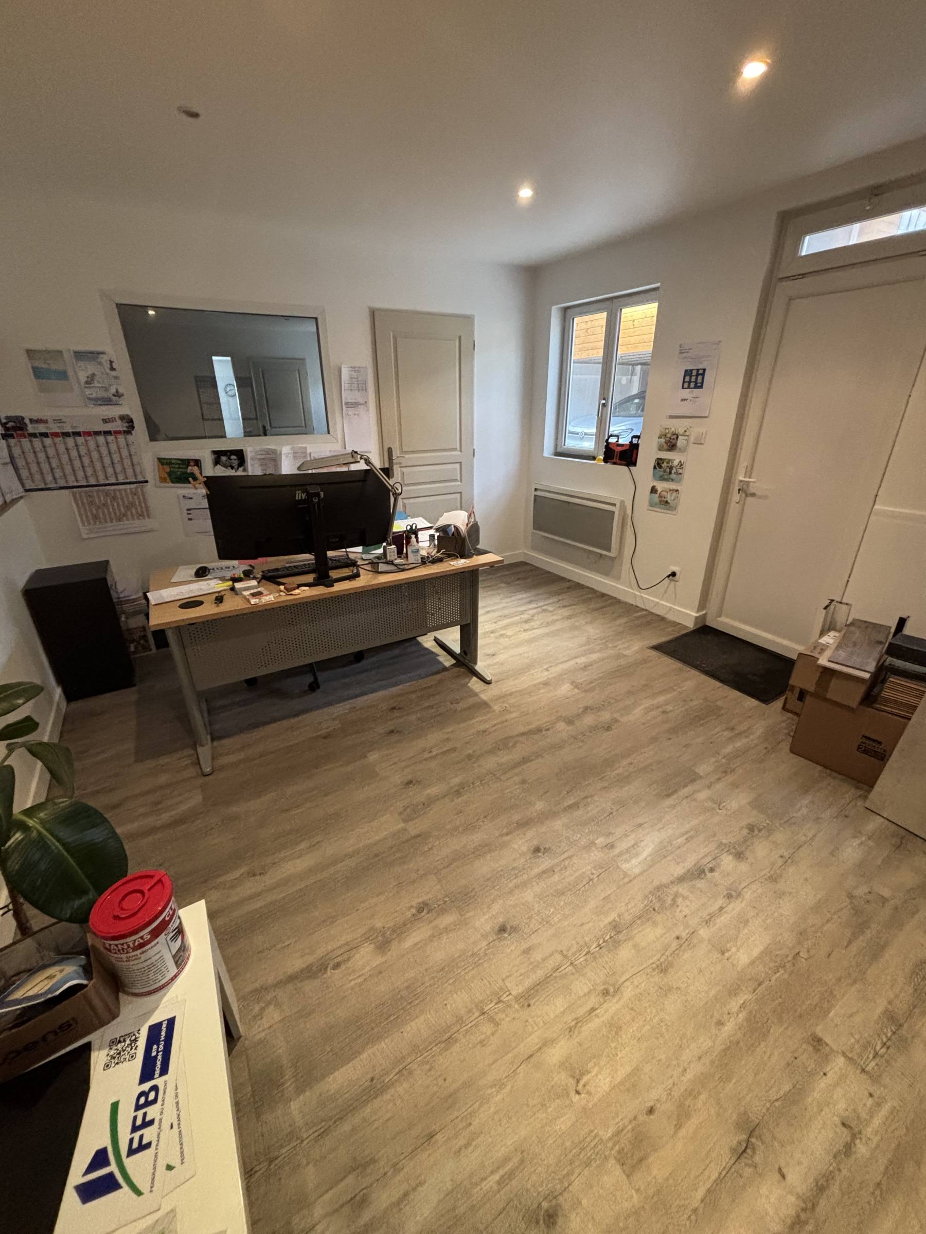 Rénovation d'un bureau à Bolbec