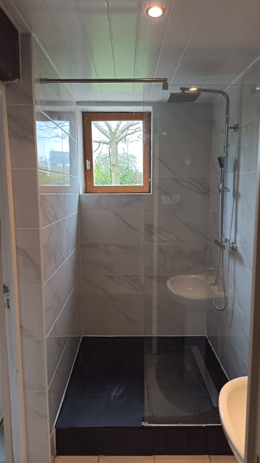 Rénovation salle de douche à l'italienne Graimbouville