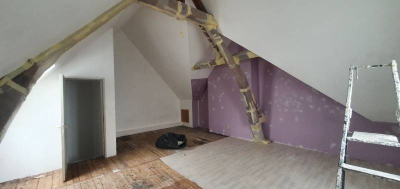 renovation peinture et sol parquet